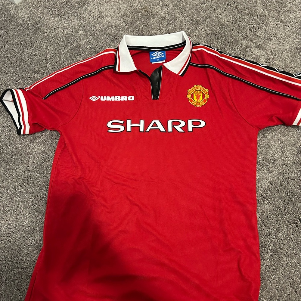 Umbro Red Manchester United Jersey